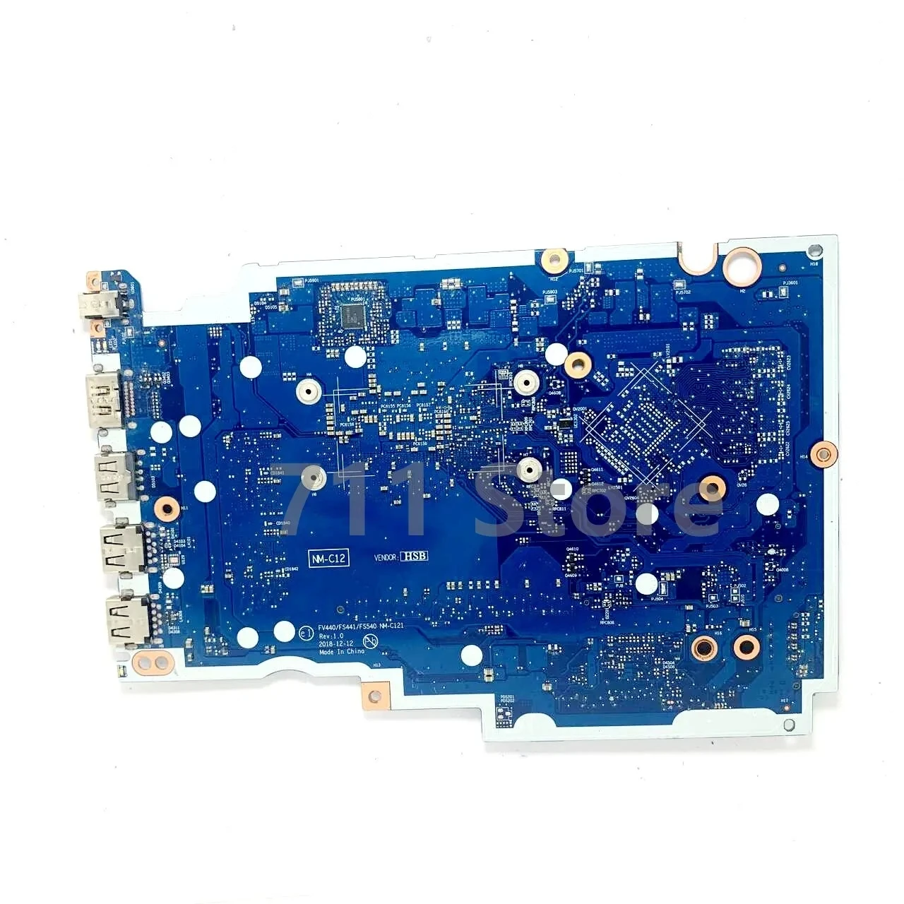 

For Lenovo Ideapad S145-15IWL V15-IWL Laptop motherboard NM-C121 FV440 FS441 FS540 Mainboard W/ 4205U/5405U i3 i5 i7 CPU RAM 4GB