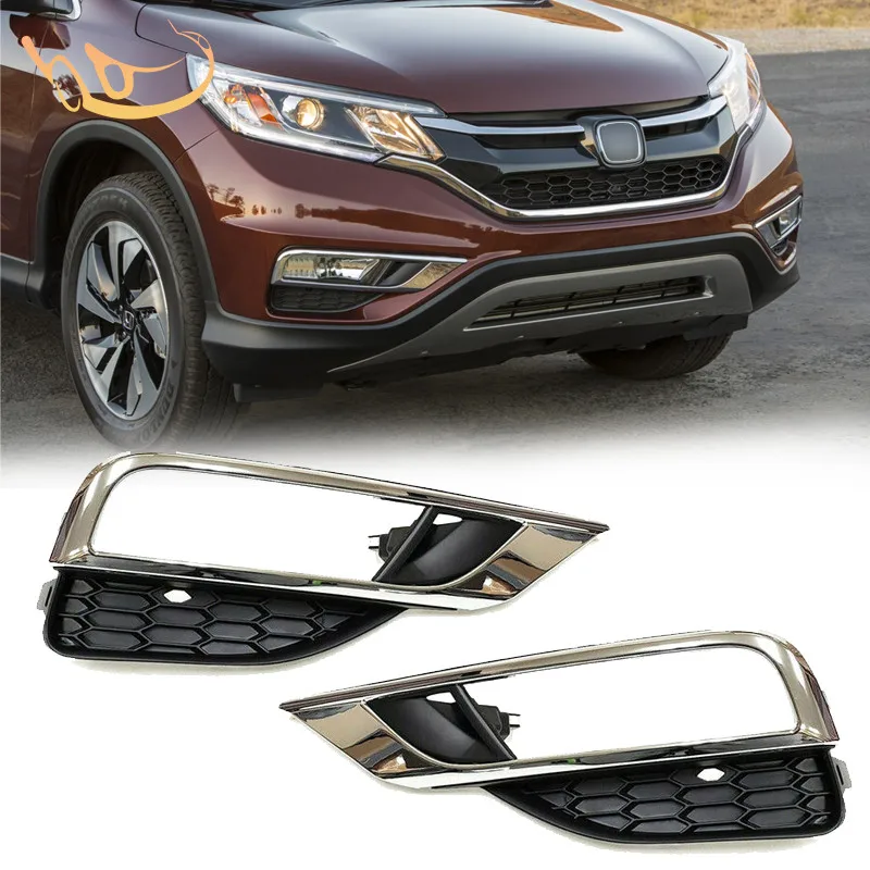 

Fog Driving Light Bezel Trim Lamp Cover For 2015 2016 Honda CR-V CRV
