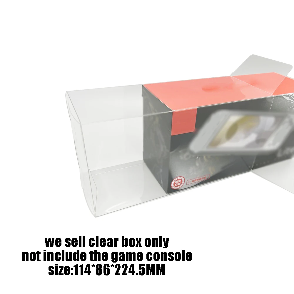 Hochwertige Klare Transparente Box für SWITCH NS Lite NSL Pearl Diamond Limited Edition Sammlerstück Vitrine Aufbewahrungsbox
