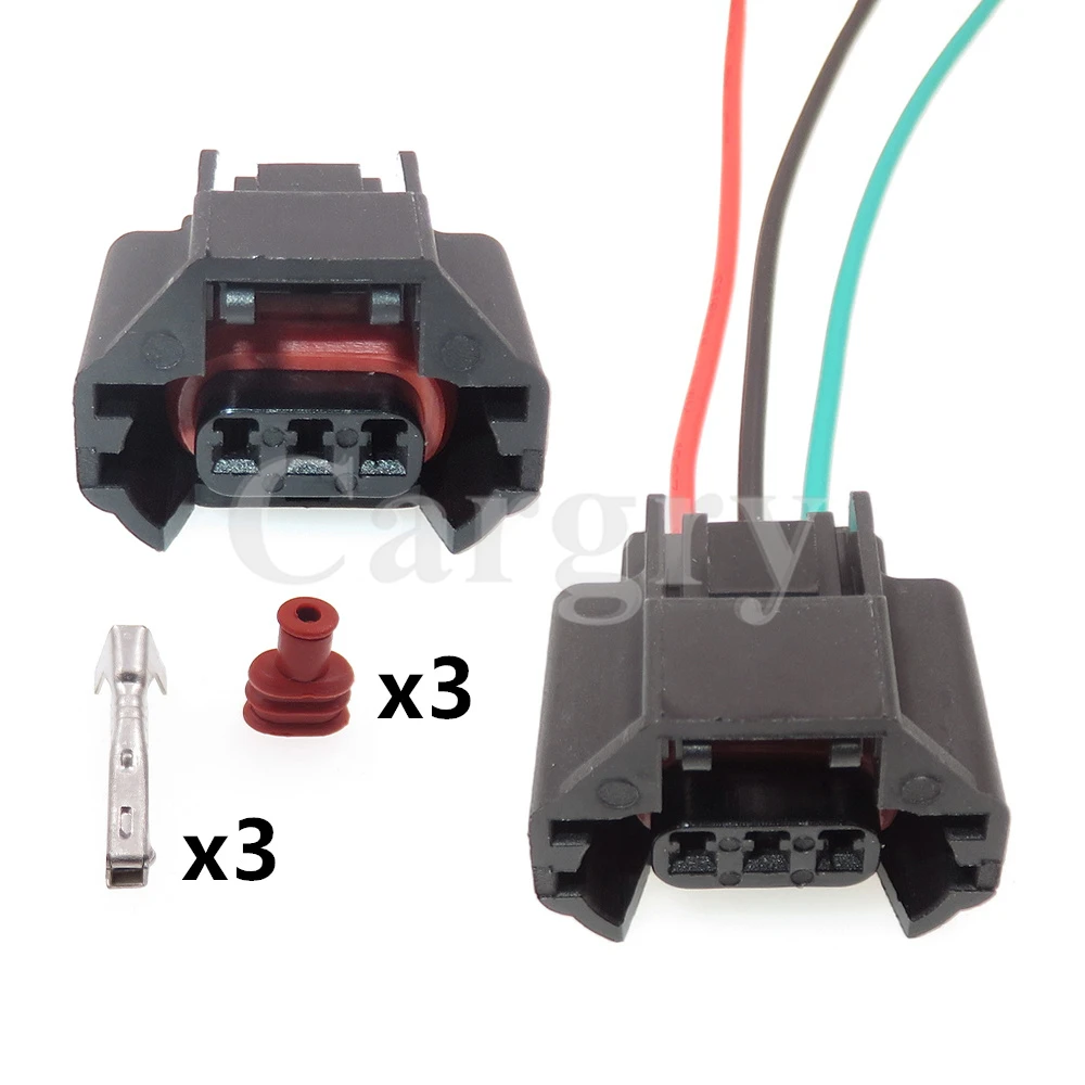 

1 Set 3P Car Starter Waterproof Spcket For Nissan 7223-6536-30 Auto Air Conditioning Pressure Switch Electric Wire Connector