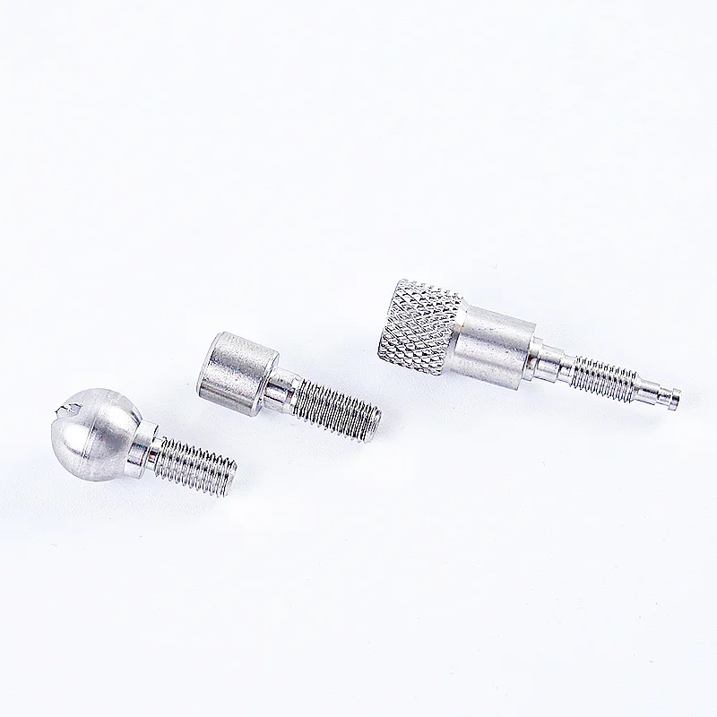 Heart machine medical parts numerical control lathe CNC machining screws bolts