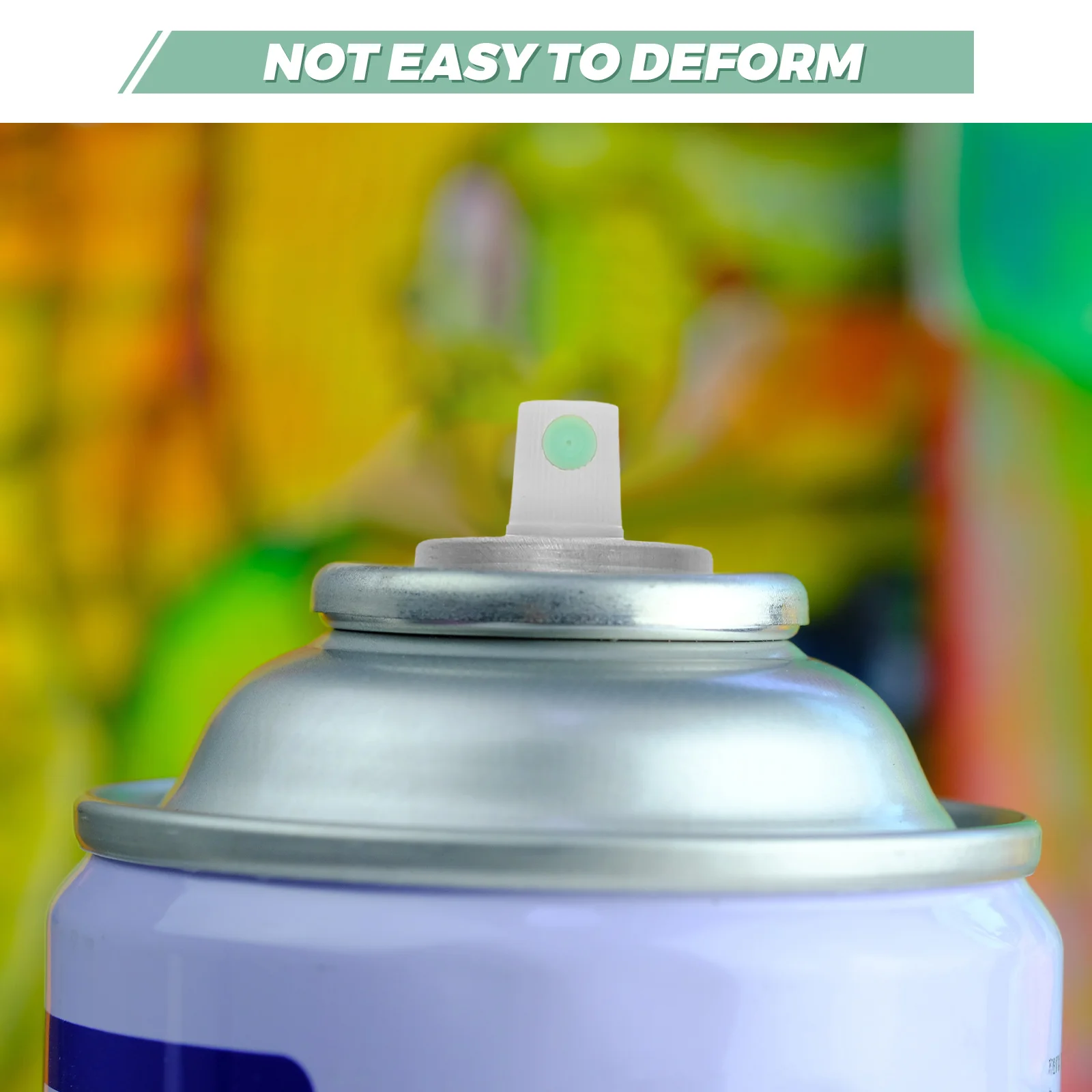 10 قطعة علبة الهباء الجوي فوهة رذاذ الطلاء الفوهات تصميم قوي موحدة رذاذ تنوعا تطبيق سهل الاستخدام كفاءة عالية #2