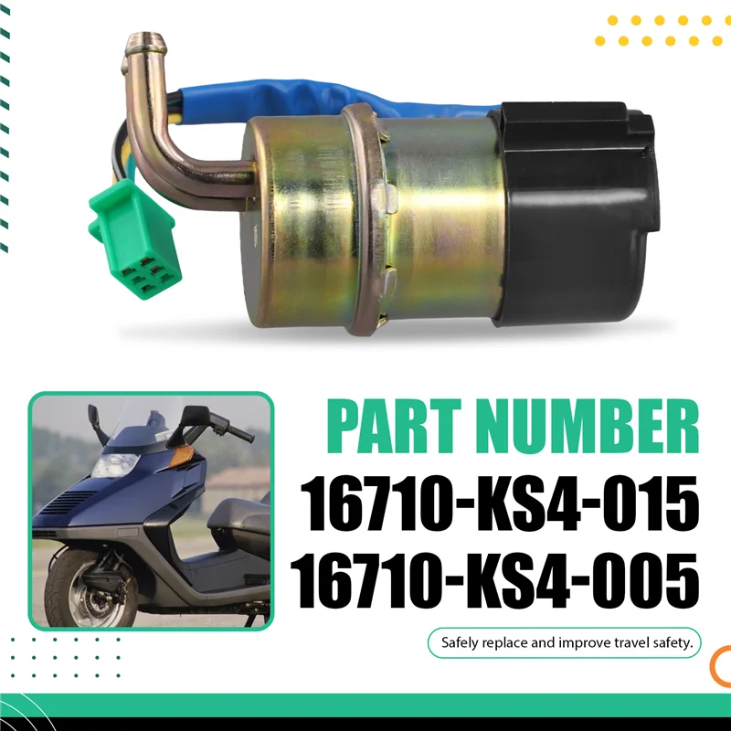 Motorcycle Electric Fuel Pump External Replacement Part 16710-KS4-015 16710-KS4-005 For Honda CN250 Helix 250 CN250 1986-2007-AD