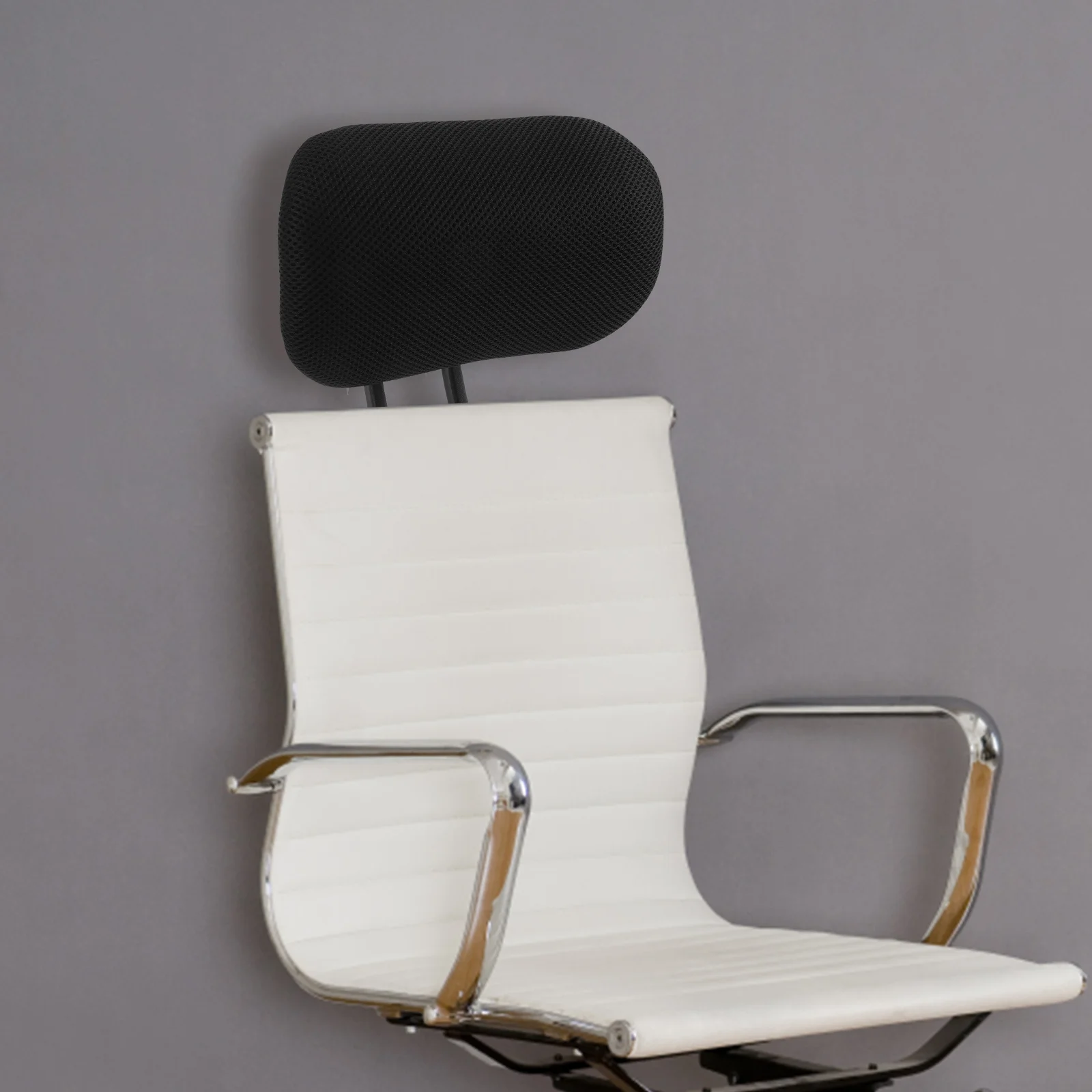 

1Set Computer Chair Headrest Height Adjustable Neck Protection Office Chair Head Pillow Breathable Nylon Supply