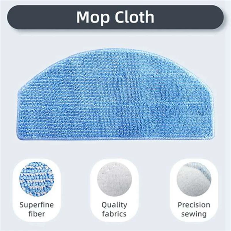 Accessoires de remplacement pour torchon, A94E-12 pièces, pour Robot de balayage Tikom G8000/G8000pro