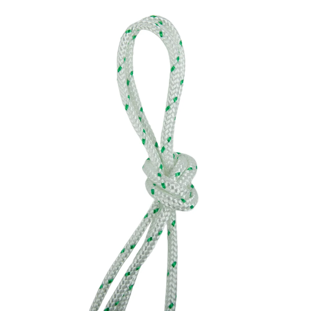 1 шт., 2 м, шнур для запуска, нейлоновая веревка для запуска двигателя, сменный шнур для запуска двигателя, детали для газонокосилки, бензопила, воздуходувка, садовый инструмент