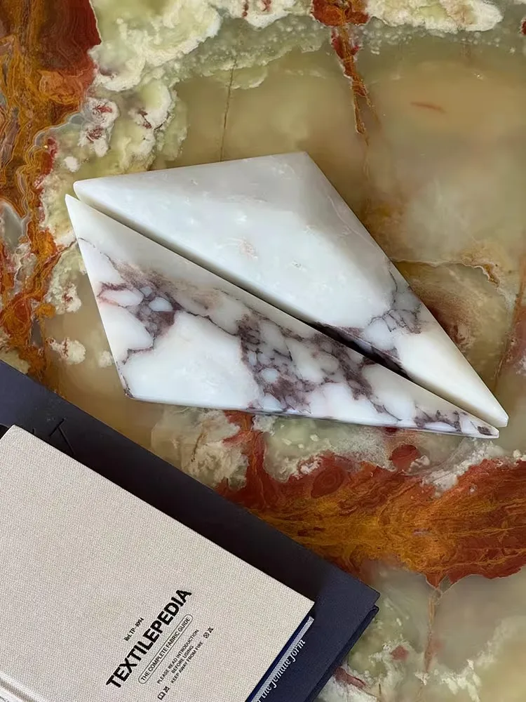 

Light luxury Modern Natural Marble Door Handle Advanced Bedroom Wardrobe Cabinet Drawer Handle Hotel Bathroom Glass Door Handle