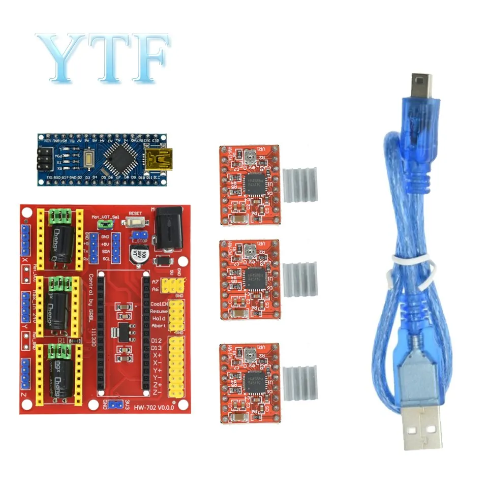 

CNC Shield V4 Engraving Machine / 3D Printer / A4988 Driver Expansion Board 3D printer Parts