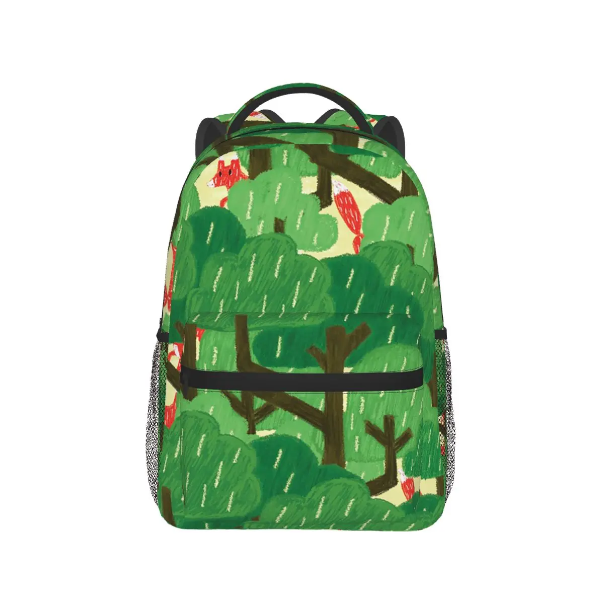 Finding Fox Student Backpack School Bag Hiking Travel Daypack for Men Women Fashion Bookbag Shoulder Bags
