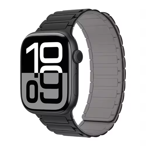 Magnetic Silicone Band for Apple Watch Ultra 3 2 49mm 46mm 42mm 45mm 44mm 40 41mm Strap IWatch Series 11 10 9 8 7 6 SE Bracelet - Image 23