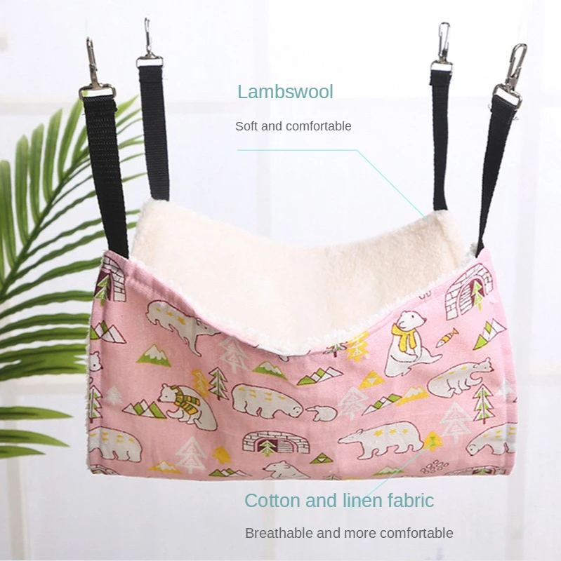Designer Pet amaca cotone Mouse furetti cavia gatto appeso letto per gatti roditori amaca per criceto forniture per animali domestici