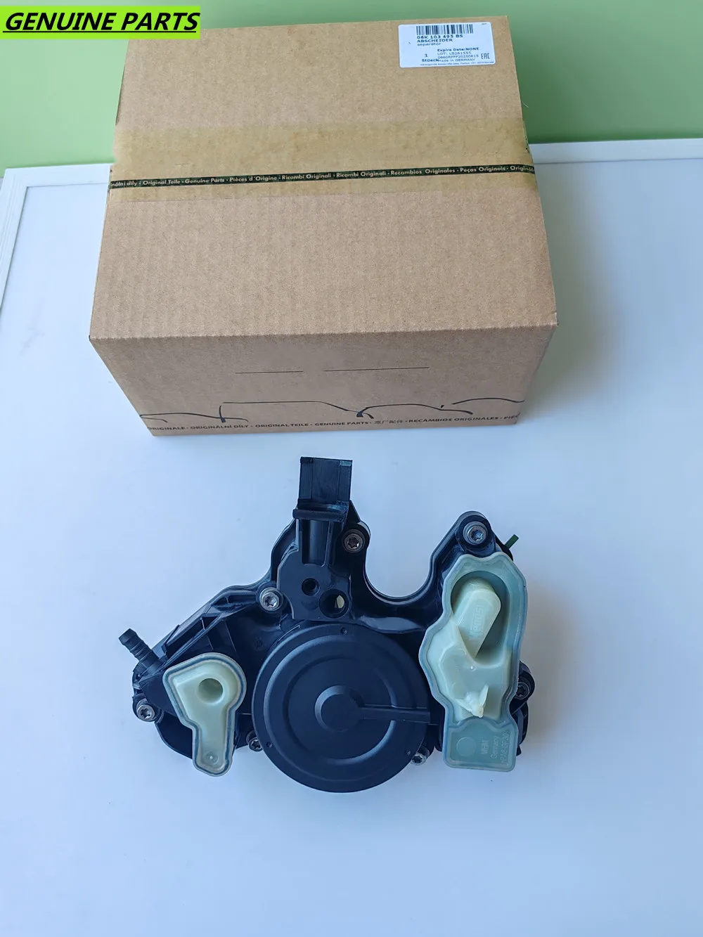 

Оригинальный клапан PCV/маслоотделитель 06K-103-495-BS 06K103495BS 1.8T/2.0T OEM для VW Golf GTI/R, Beetle, Passat, AUDI A4, A5, Q3, Q5, TT