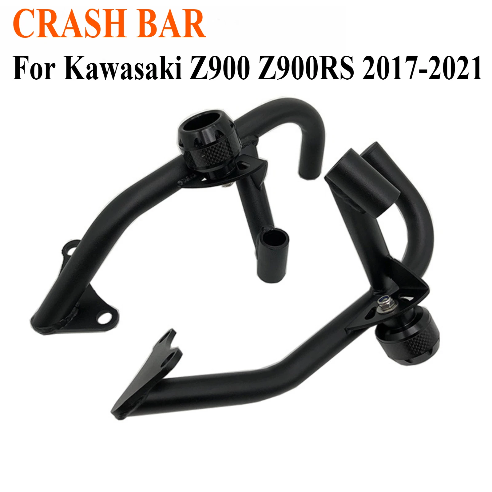 

Защитная дуга (крэш-бар) для двигателя мотоцикла Kawasaki Z900 Z900RS 2017-2021, противоударный бампер, модифицированные прочные аксессуары