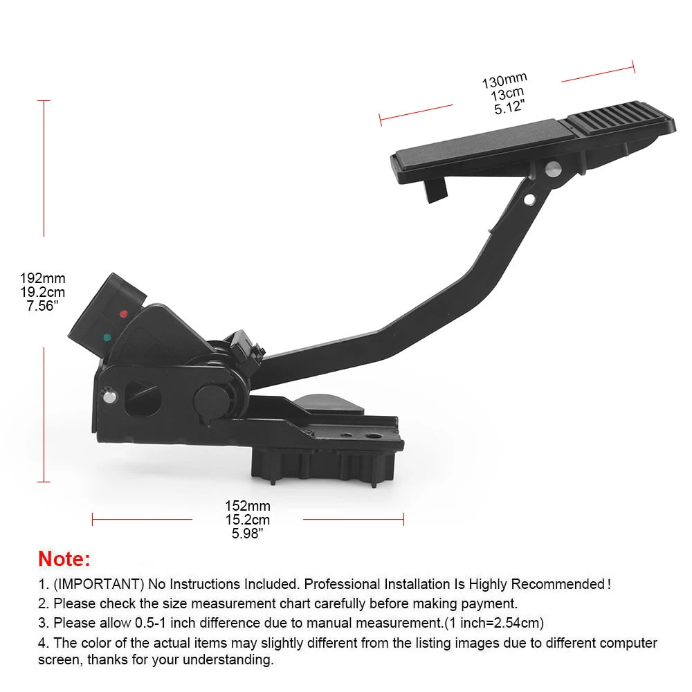 Accelerator Pedal with Position Sensor Assembly For Chevy Impala For Buick LaCrosse For Allure 2005-2008 15884314 15236797
