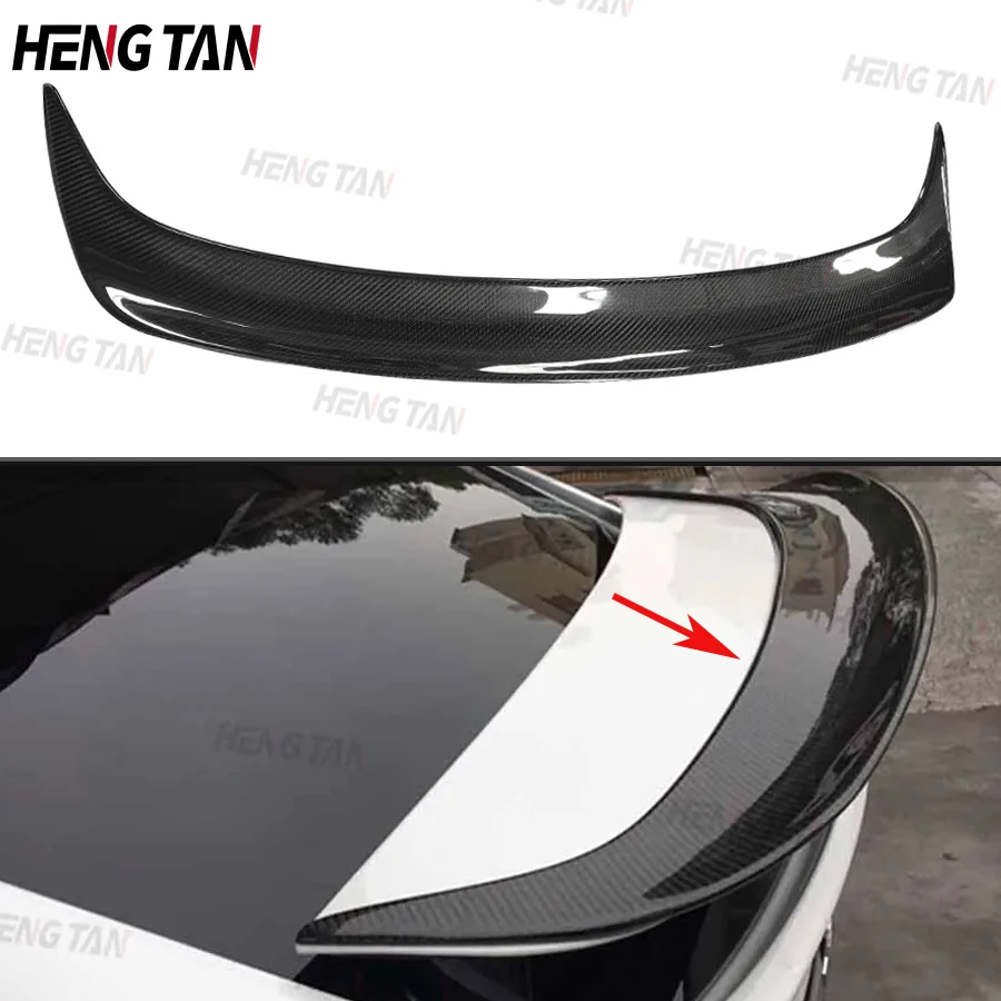 

Carbon Fiber High Quality Car Rear Spoiler Parts For Tesla Model X 2016-2020 Rear Wing Body kit