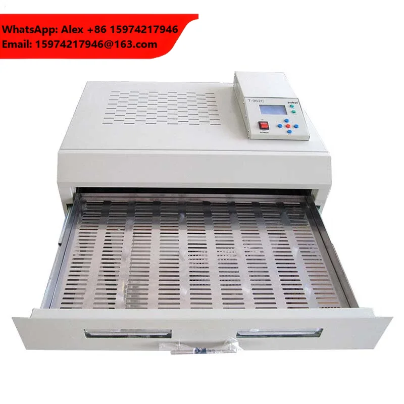 T-962C Selective Soldering Machine/Reflow Soldering/PCB Welding Equipment Solder Automatic SMT Reflow Oven