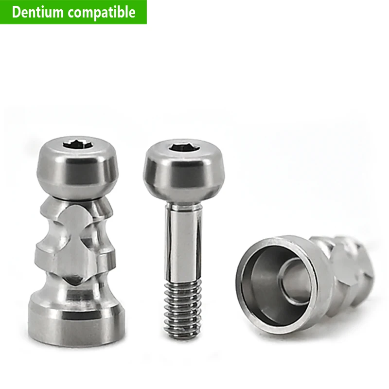 Dental Parts For Dentium Closed Tray Type Dental Components Multi Unit Fixture Transfer Impression Coping Compatible Metal Tools