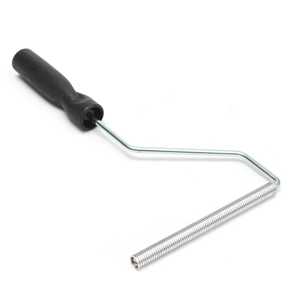 1 piece of 4 inch aluminum Alloy glass fiber roller aluminum alloy epoxy resin compression tool plastic handle