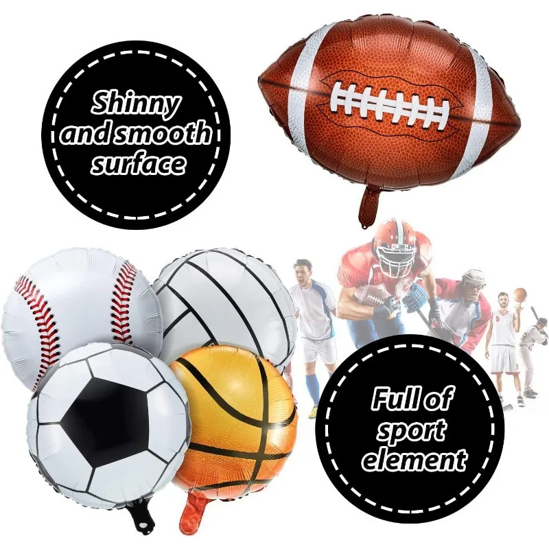 Disney Games Basketball Rugby Football Birthday Party Balloon Decoration