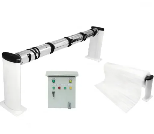 Swimming Pool Cover Roller Automatic Cover Roller Stainless Steel with Controller  IP68 24V
