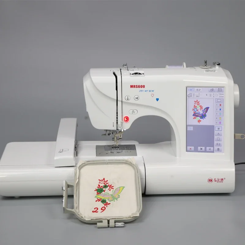 MRS600 2022 New automatic sewing embroidery machine single head computer embroidery machine