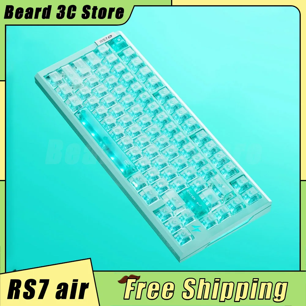

ATK RS7 Air Magnetic Switch E-sports Keyboard Wired Mechanical Keyboard 81Keys 8KHz RT0.001 Gasket PC Gamer Accessories Gifts