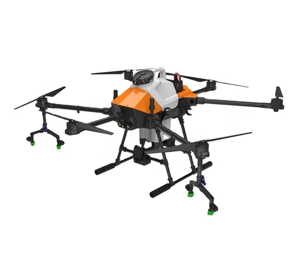 

EFT G610 Quadcopter Agriculture Sprayer Drone /Plug-in Drone Frame Dron With RTK GPS Radars