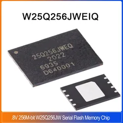 5/1PCS W25Q256JWEIQ WSON-8-EP W25Q256JW 25Q256 JWEIQ 1.8V 256M-bit W25Q256JWEQ Serial Original Flash Memory