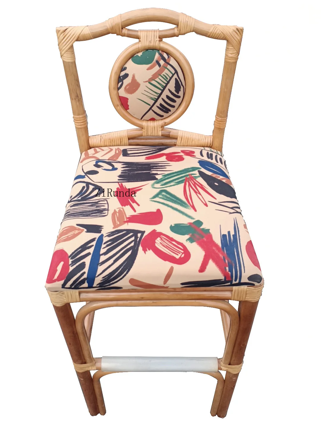 Nordic rotan koffierestaurant homestay retro creatieve hoge paalstoel