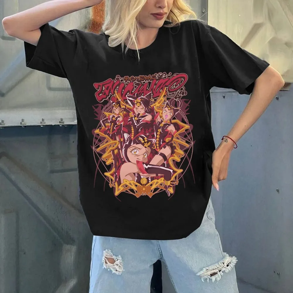 Sailor Moon Damen-T-Shirt Witches 5, Sommer- und Frühlings-T-Shirt für Mädchen, kurze Ärmel, lässig, trendig, Persönlichkeit, Eltern-Kind-Outfits