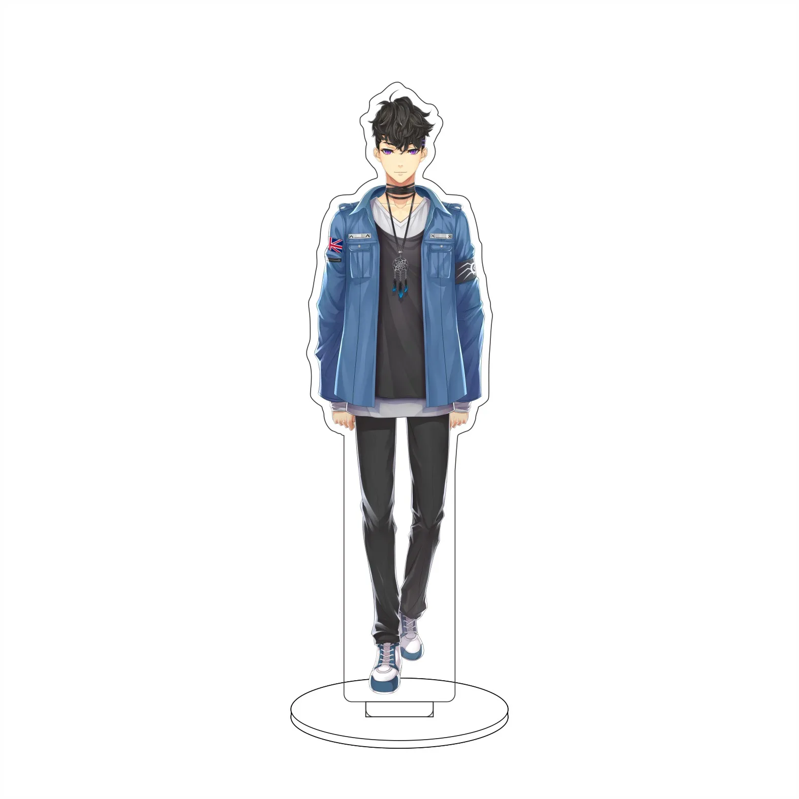 أنيمي الظاهري YouTuber تأثيري الاكريليك حامل الحلي Kizuna AI ميراي أكاري كاغويا لونا نيكوماسو الشكل حامل الهدايا