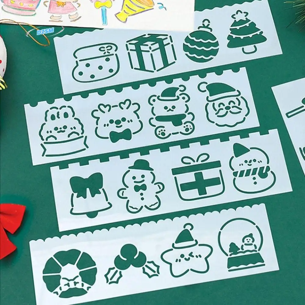 

Lace Ruler Merry Christmas Copy Stencil Painting Stencil Tools Drawing Templates Ruler Students Stationery School Supplies