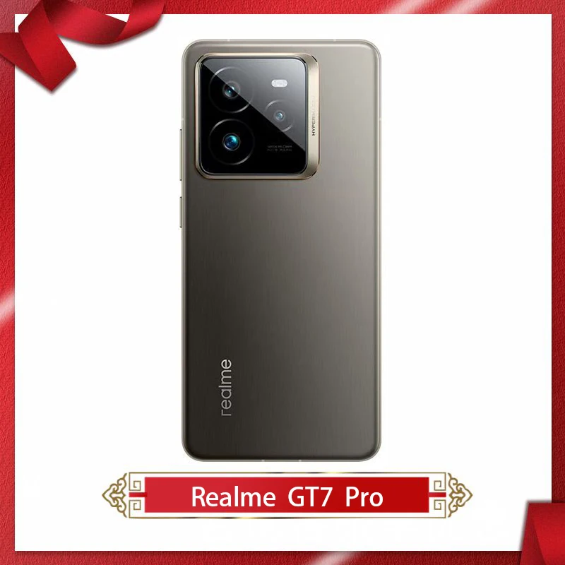 هاتف محمول Realme GT7 Pro 5G غير مقفول Snapdragon 8 Elite شاشة Eco2 مقاس 6.78 بوصة 120 هرتز 50 ميجابكسل 6500 مللي أمبير في الساعة 120 وات شحن فلاش OTA NFC