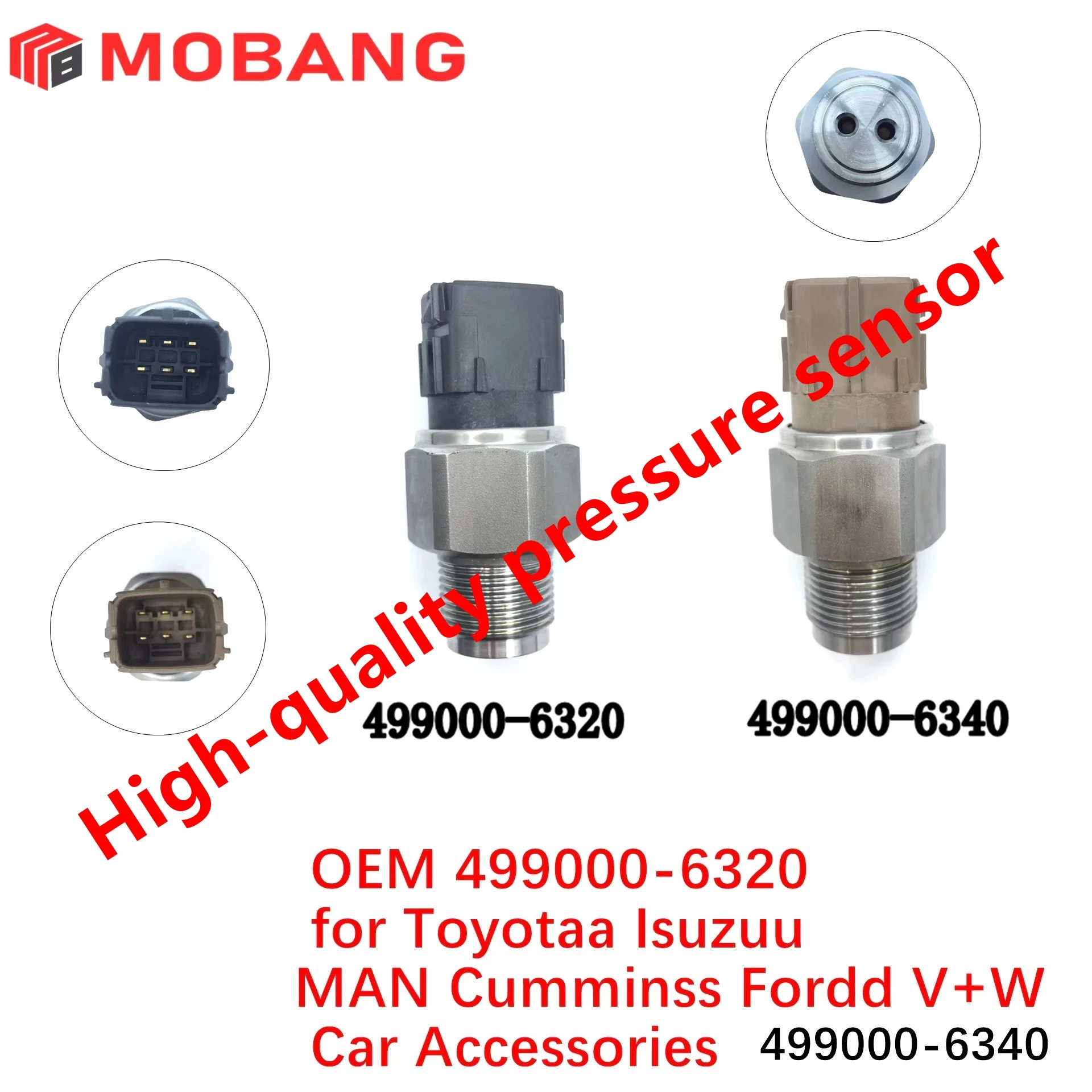 New Pressure Sensor Compatible with 499000-6320 499000-6340 4990006320 4990006340 - Industrial Measurement Device
