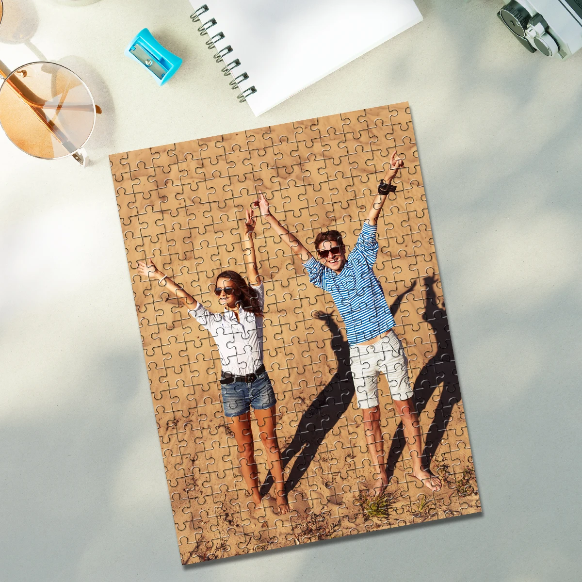 35/300/500/1000pcs Personalized Custom Photo Puzzle couple photos Friends A Memorable Keepsake Or A Special Celebration