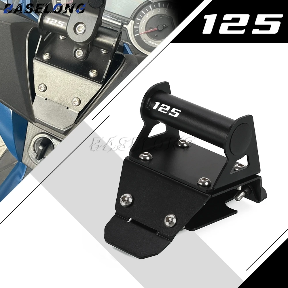 

Motorcycle Phone Holder GPS Navigation Bracket Plate For Honda Forza 125 250 300 350 Forza300 Forza350 NSS300 NSS350 2018 - 2026
