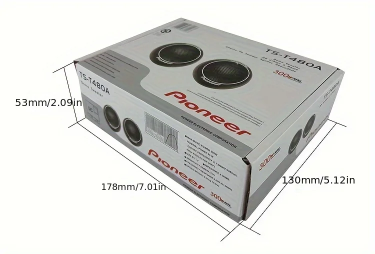 Auto-Stereo-Lautsprecher, Musik-Auto-Hochtöner, 300 W, Car-Audio, Seidenfilm-Lautsprecherboxen, hohe modifizierte Hochtöner – Detail 8