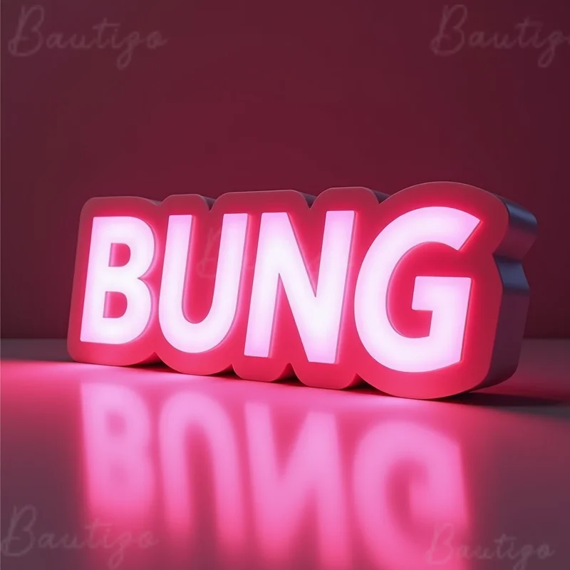 Custom LED Light Up Sign 3D Metal Letters For Outdoor Business Storefront Waterproof Illuminated Frontlit Advertising Signage