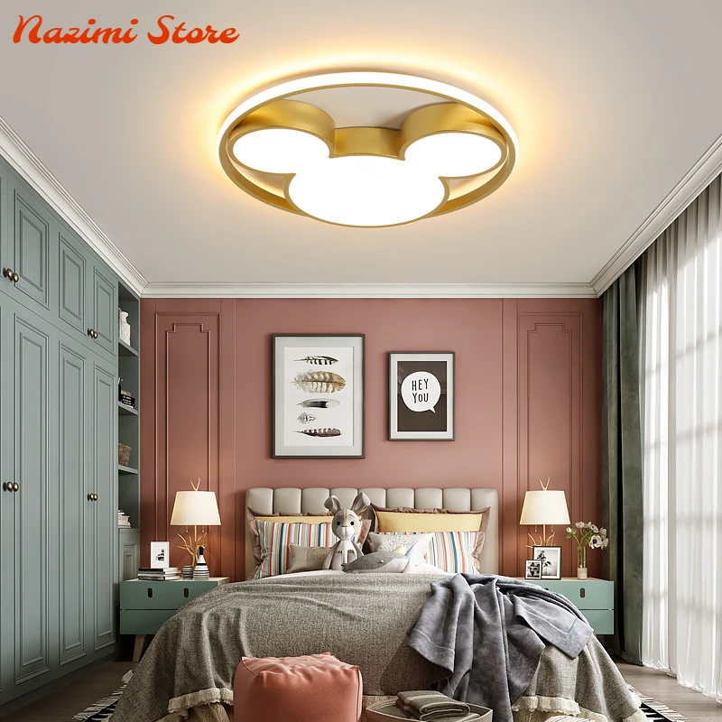 Led Lights for Bedroom Decoration Decor Smart Led Lamp Lights for Room Dimmable Ceiling Light Fixtures Living Room Lighting