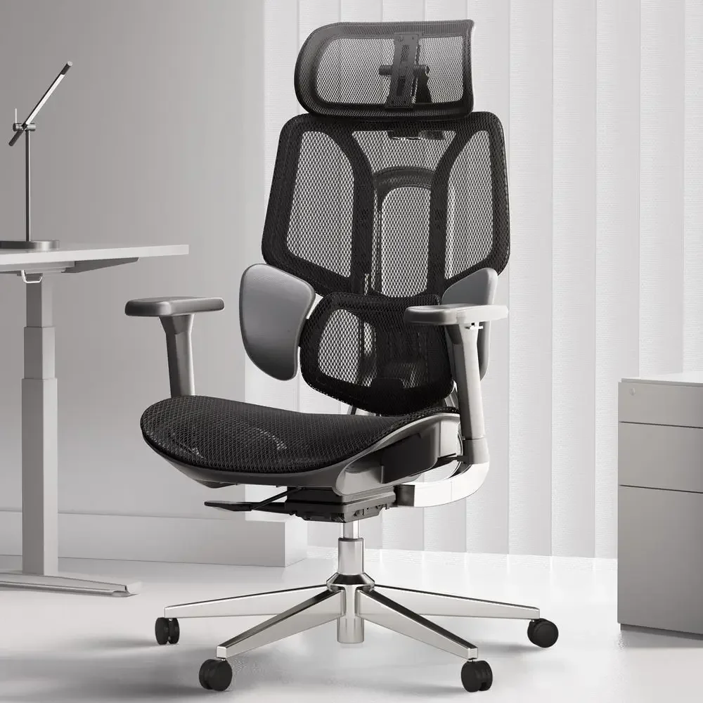 

E3 Air Ergonomic Office Chair, Big and Tall Office Chair with 3Zone Dynamic Lumbar Support, 3D Adjustable Headrest, 3D Adjustab