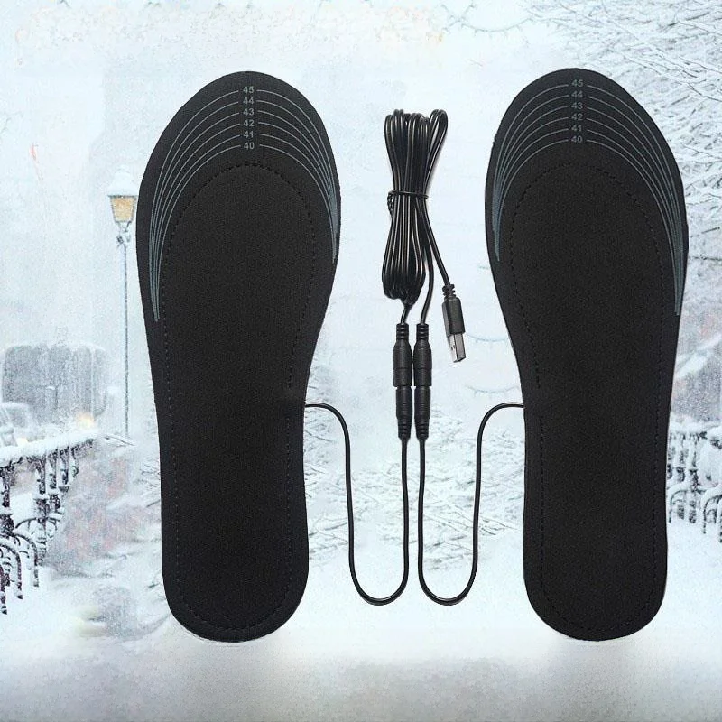 

Heated Car Foot Pads Men's USB Carbon Fiber Heating Warm Foot Mats Thermal Pads Foot Warmers Comfortable Foot Care