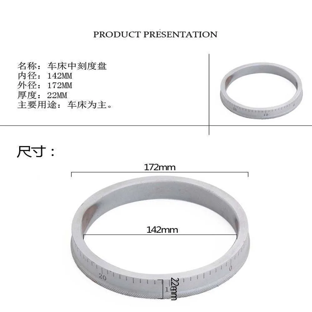 1 pz fresatrici utensili tornio quadrante di medie dimensioni C6132/C6140 parti di Base anello scala