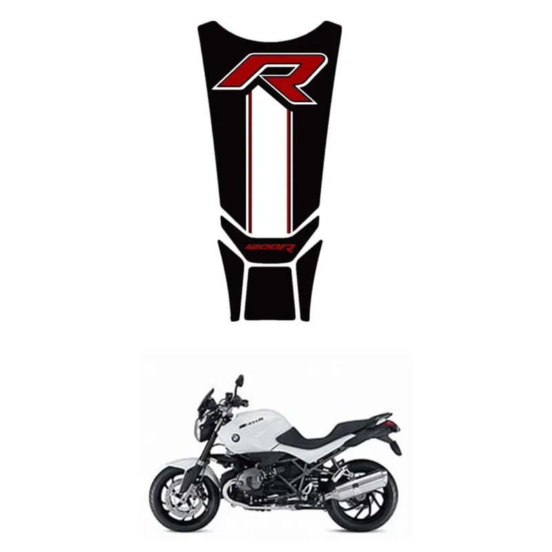 For BMW R1200R Motorcycle Tank Pad Protector 3D Gel Sticker Decal MOTO