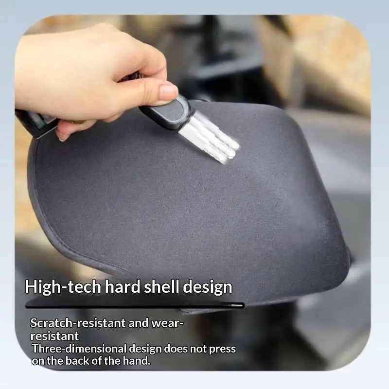 New【Motorcycle Handlebar Muffs Electric Vehicle Sun Protection Gloves Mittens Windproof Hand Covers Waterproof Grip Accessories】 view 5
