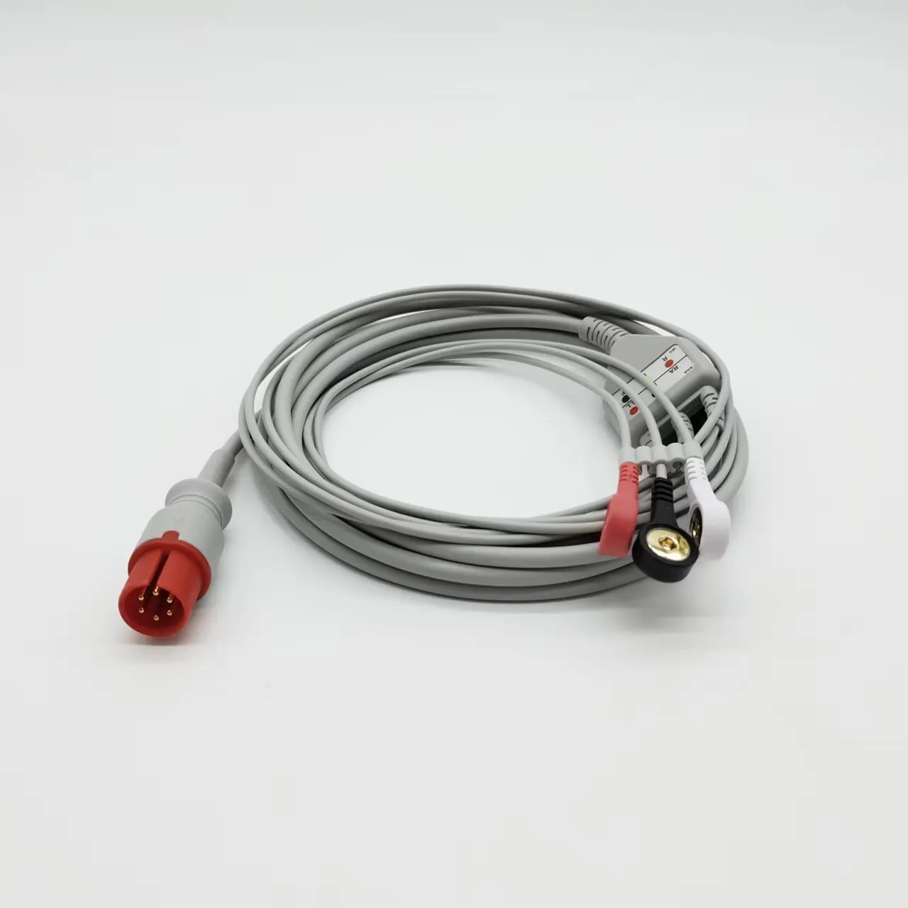 Compatible with MB526T Monitors ECG Lead Cable CD2000 Integrated 6-pin 3-lead Cable American Standard
