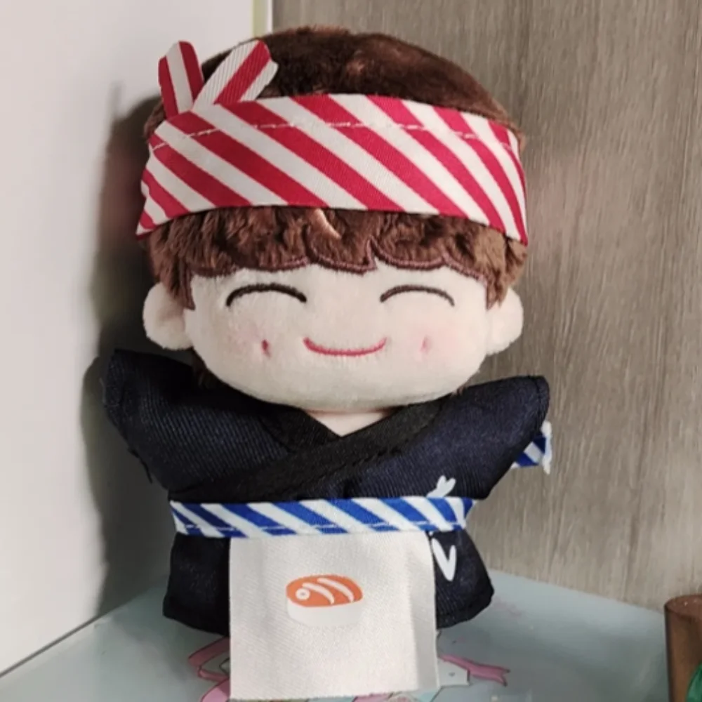 Sushi chef 10cm roupas de algodão vestir-se avental roupas roupa estilo japonês roupas engraçadas conjunto acessórios