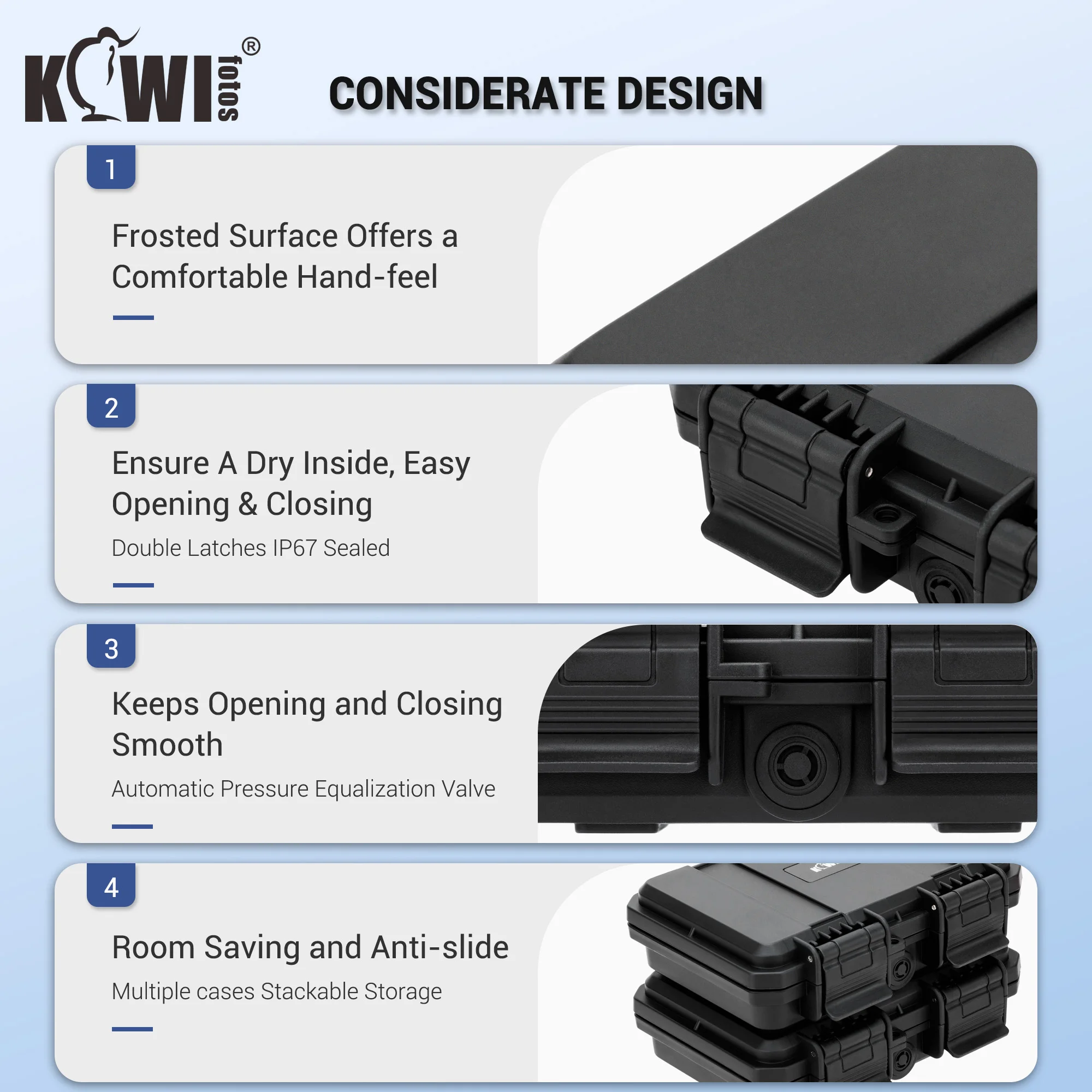 15 Slots M.2 Internal SSD Case IP67 Waterproof M.2 SSD Hard Drive Storage Box For M.2 2280/ 2260/ 2242/ 2230 Solid State Drives