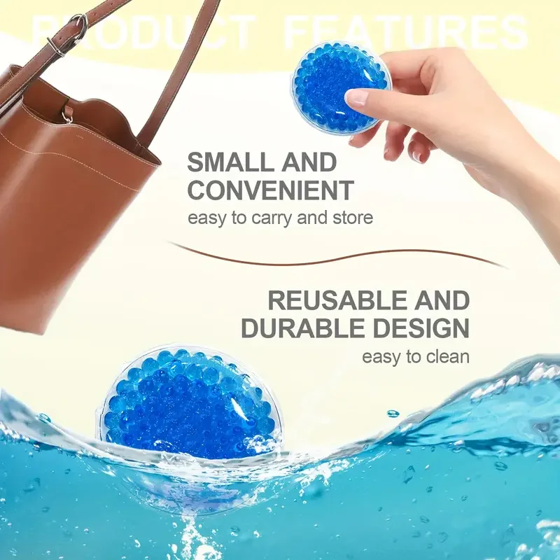 2 قطعة قابلة لإعادة الاستخدام الوجه الشفاه العين الجليد حزمة الباردة والساخنة ضغط للإصابات لتخفيف الآلام هلام الخرز لأدوات العناية بالبشرة اليومية