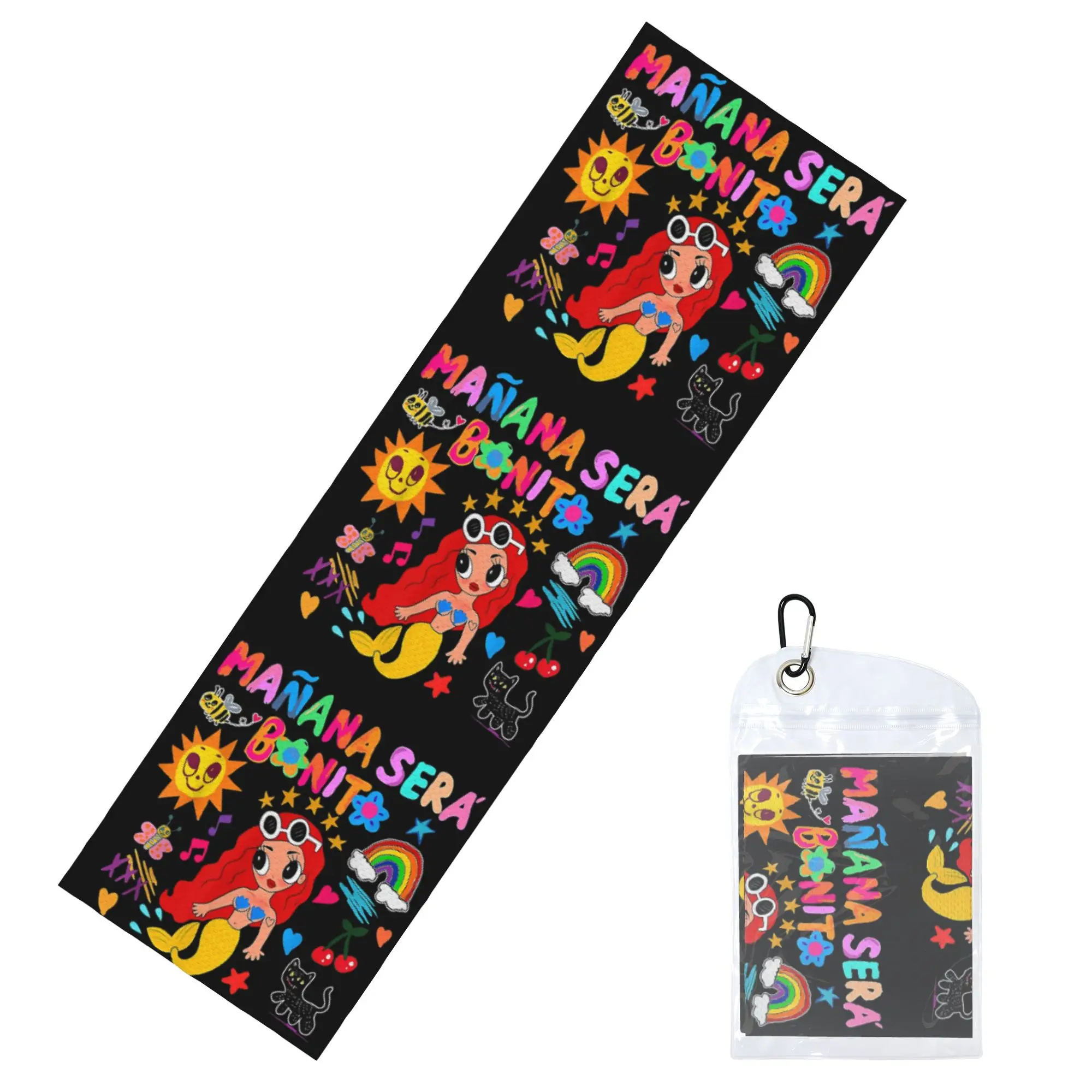 Manana Sera Bonito Colombian Singer Karol G Cold Exercise Towel  Yoga And Fitness Running Outdoor Activities Travelling Towels