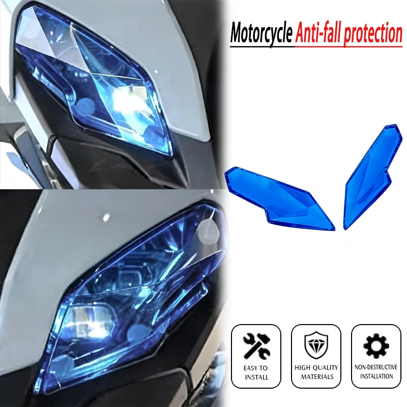 S1000XR Motorrad Acryl Frontscheinwerferschutz Scheinwerferlinsenabdeckung für BMW S1000XR S 1000 X R 2020-2025